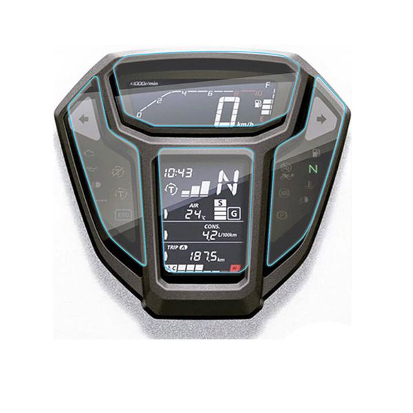 

motorcycle speed instrument scratch-proof uv protection film protective film for africa twin crf1000l