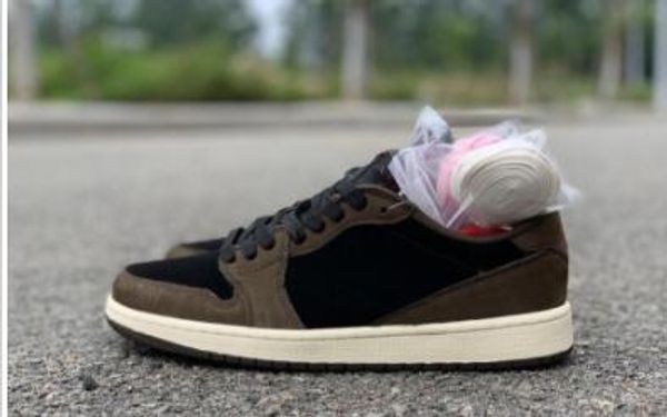 

arrival travis scott x 1 low og ts sp 1s man designer basketball shoes sail dark mocha university red outdoor sneakers