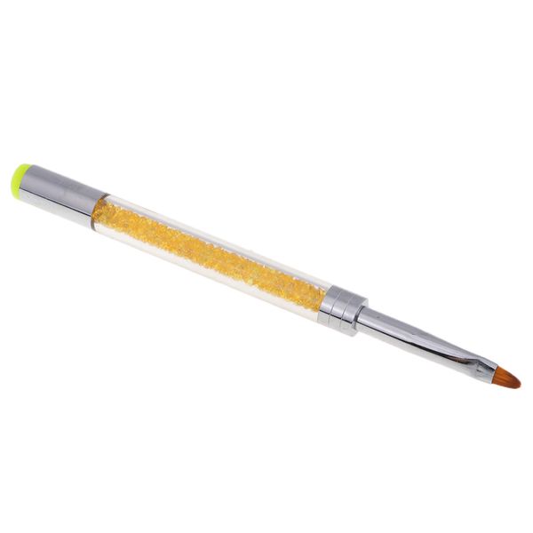 

rhinestone nail art liner brush uv gel painting nail brush diamond handle pens