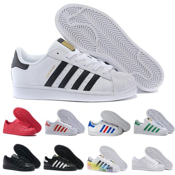 

2017 fashion mens casual shoes superstar smith stan female flat shoes women zapatillas deportivas mujer lovers sapatos femininos for men, Black