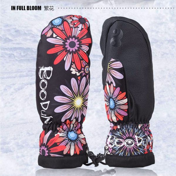 

1 pair quality winter thermal ski gloves waterproof/cool-resistant snowboard gloves men/womens guantes for skiing/snowboarding