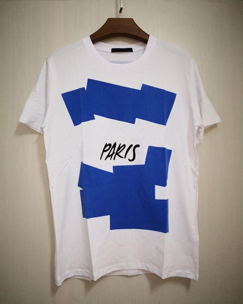 

2020 весна лето роскошные европа malletier париж 1854 европейский размер футболки модные дизайнерские футболки повседневная мужчины женщины, White