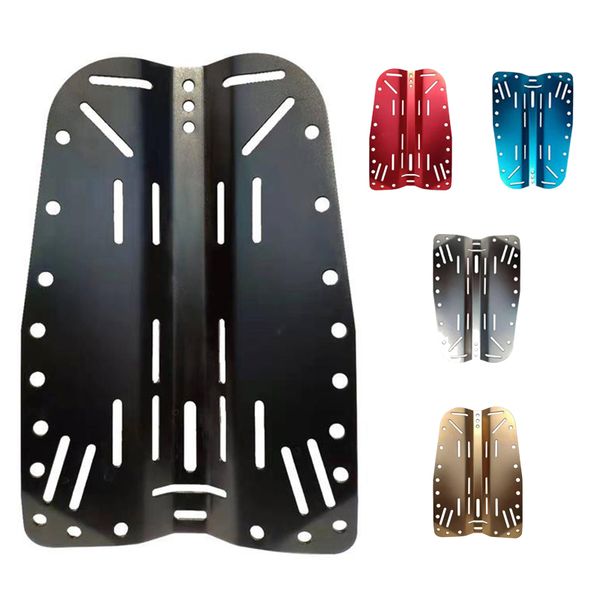 

scuba diving aluminum backplate aluminium diving technical backplate diver bcd plate equipment