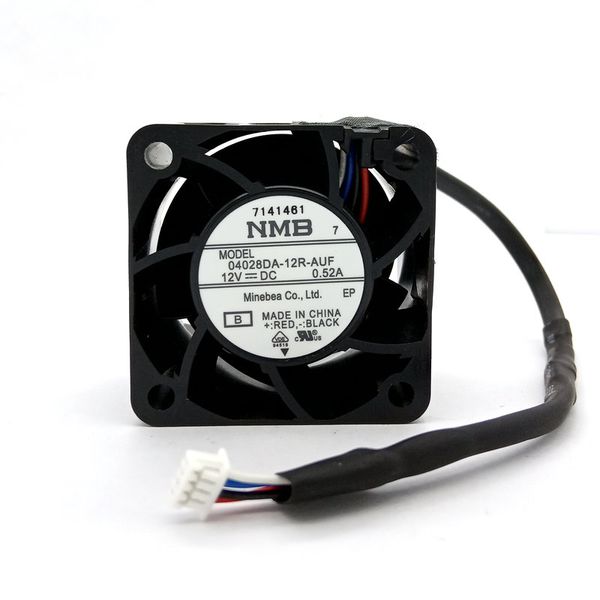 

new original nmb 04028da-12r-auf 40x40x28mm 4cm dc12v 0.52a 4lines cooling fan