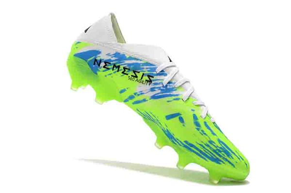 

2019 original mens soccer cleats nemeziz messi 18+ fg soccer shoes nemeziz 19.1 chaussures de football boots chuteiras de futebol orange