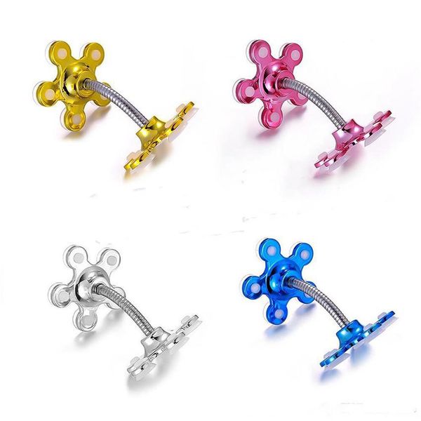 

4 styles sucker stand phone holder 360 degree rotatable magic suction cup mobile phone holder car bracket smartphone tablets holder fa2975