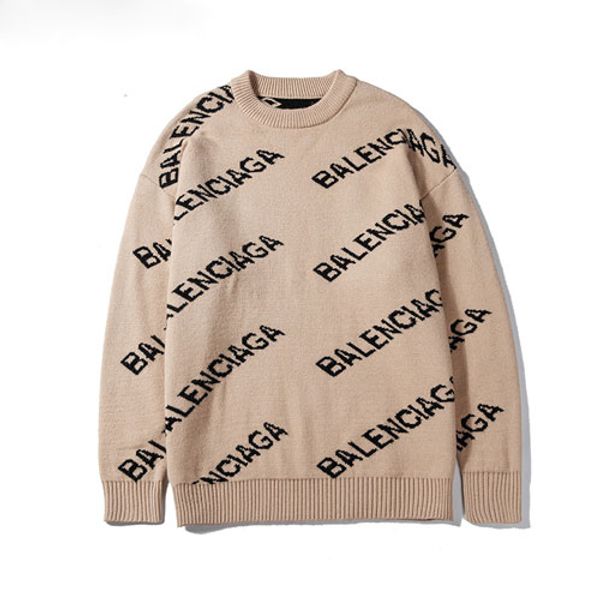 

2020 hip hop retro big brand designer new pattern print men sweater big brand designer long sleeve bermuda ing, White;black