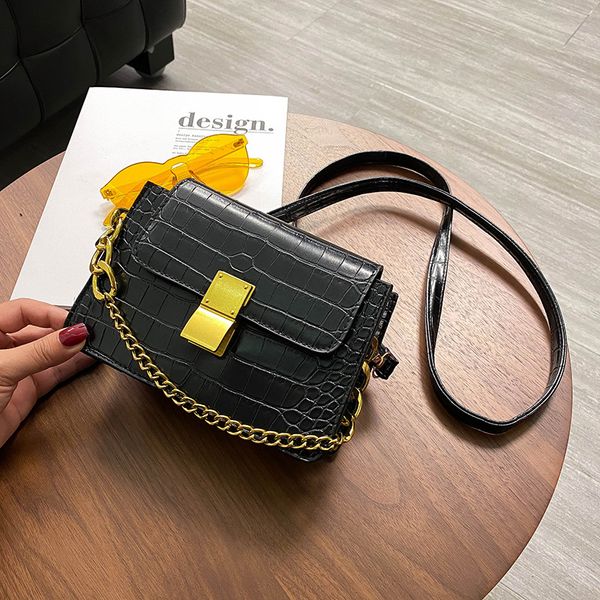

модные сумки женский крокодил мешка плеча посыльного малый crossbody сумки женщины
