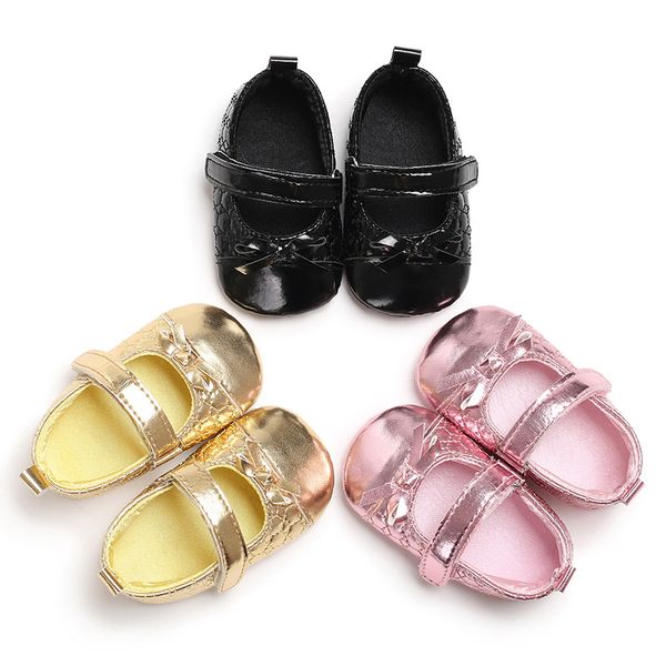 

spring and autumn 0-1 baby girl bow magic princess shoes baby toddler shoes