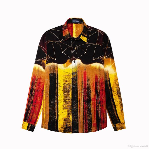 

mens vintage casual printed shirts long sleeve turn down collar spring autumn male thin fashion shirt, White;black