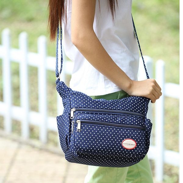 

ladies canvas shoulder bag fashion casual crossbody bag multiple functions
