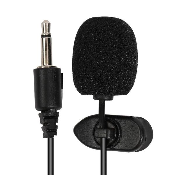 

3.5 mm stereo jack mini car microphone external mic for car dvd gps player