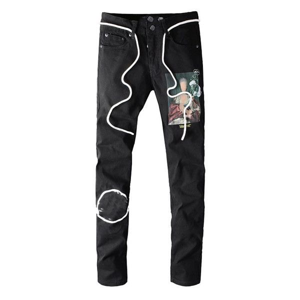 

fashionable denim men's wear designers love it for its comfortable soft, four-season version of slim jeans, Blue