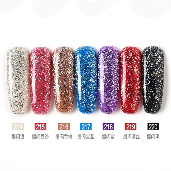 

nail polish bright star colorful starry light ptherapy colorful