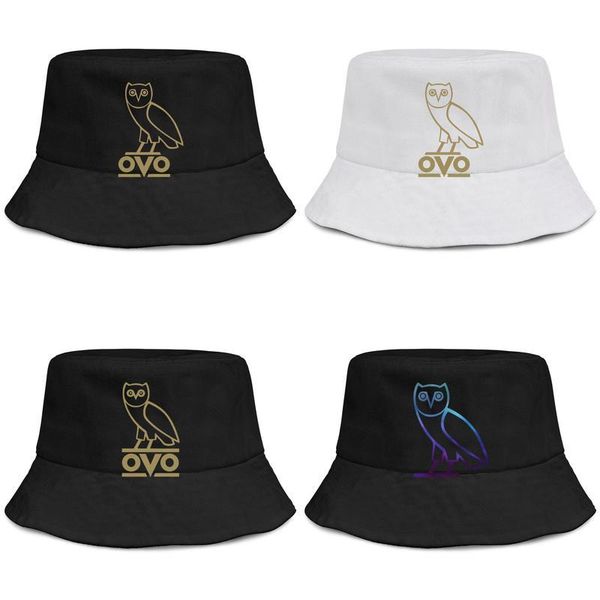 

drake logo ovo мужские и женские стили buckethat пустое ведро baseballcap drake owl сова логотип белый вид крупным планом новый, Blue;gray