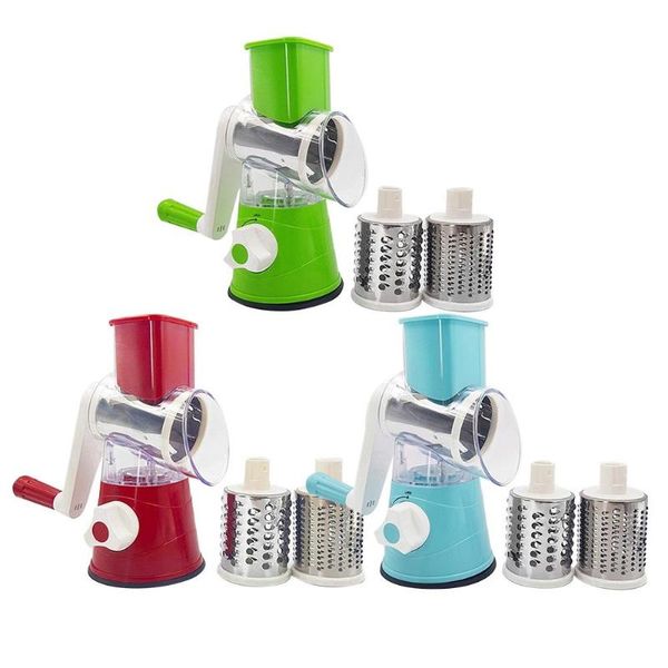 

Manual Vegetable Fruit Potato Round Cutter Slicer Shredder Kitchen Gadgets