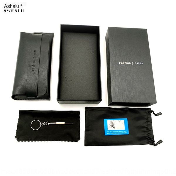 

ashalu special ink storage mirror pu leather sun glasses mirror box glasses storage box