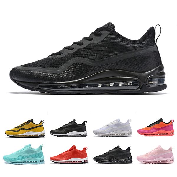 

2020 мода тренажерный зал розовый оранжевый секвент мужчины женщины кроссовки красный тройной черный желтый открытый обучение спорт мужские