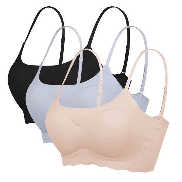 

women breathable sports bra thin padded push up bra plus size gym running fitness lingerie workout seamless fitness, Red;black