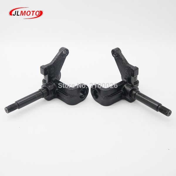 

1pair/2pcs steering strut knuckle spindle fit for drum brake hub atv 110cc 150cc 200cc 250cc go kart buggy utv quad bike parts