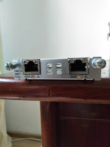

100% working for vwic3-2mft-t1/e1