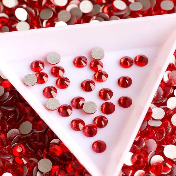 

yanruo ss8 light siam nail art strass flatback rhinestones crystal glass shiny nails diy accessories manicure, Silver;gold