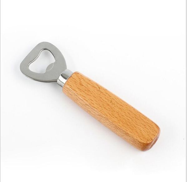 

wholesale kitchen bottle opener tools wooden handle beer openers bar tools soda beer bottle cap opener wine bottle opener tool