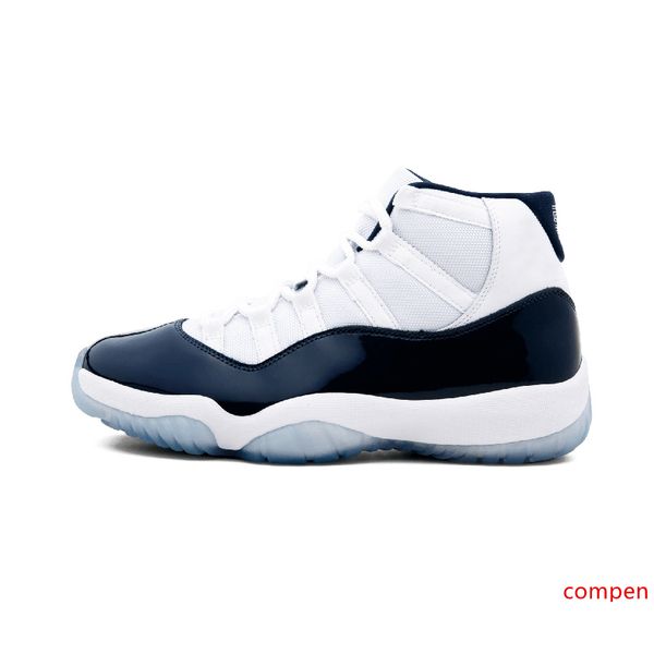 

wholesale tennis 11 11s prom night basketball shoes for men women cap and gown bred concord gym red midnight navy sneakers drop shipping