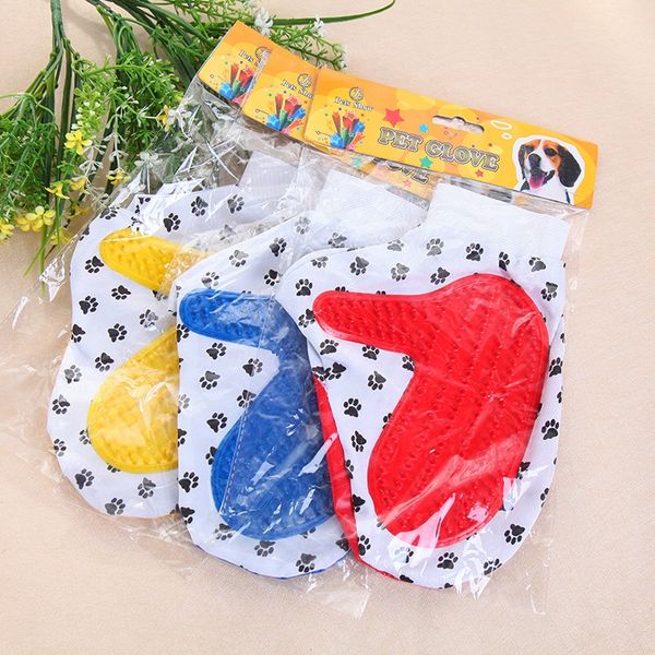 

mrosaa rubber pet brush glove deshedding gentle efficient grooming cat glove dog bath pet cleaning supplies color randomly