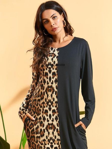 

vestidos women leopard print long dress muslim abaya dress ramadan robe islam kaftan abaya dubai hijab islamic clothing, Red