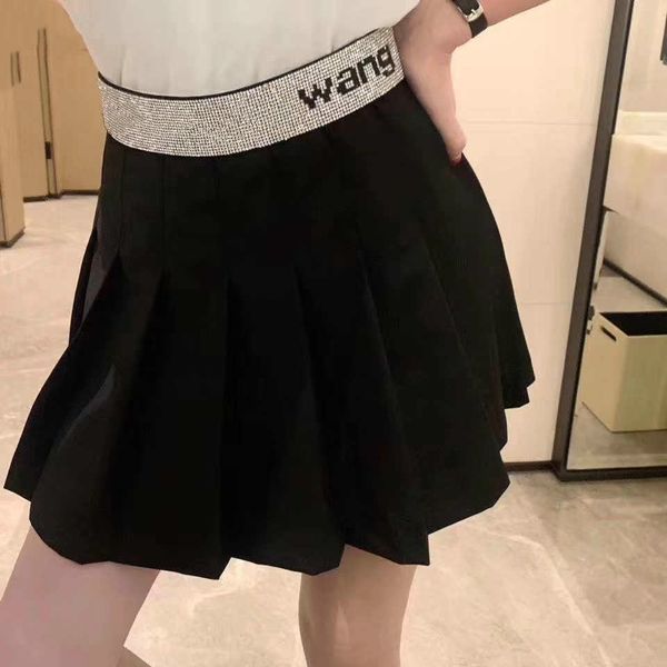 

20s fashion womens designer skirts brand black women short dresses with printed new arrival luxury dresses size s-l