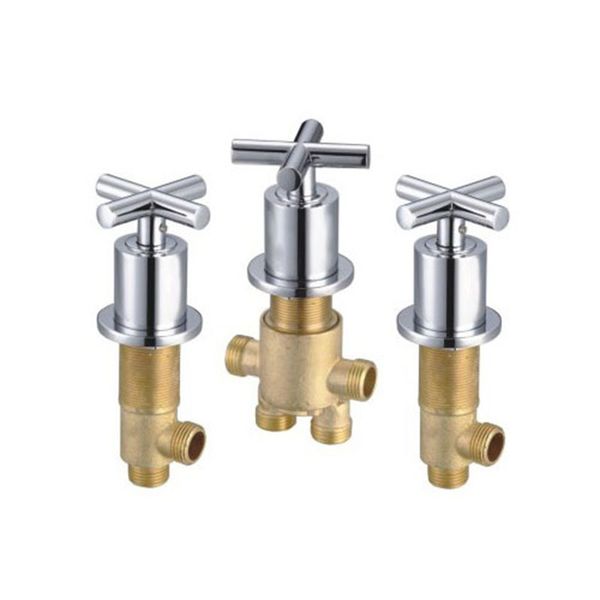 

mttuzk solid brass mixing valve tap for bathtub faucet and cold mixer waterfall bathroom jacuzzi faucet accessories