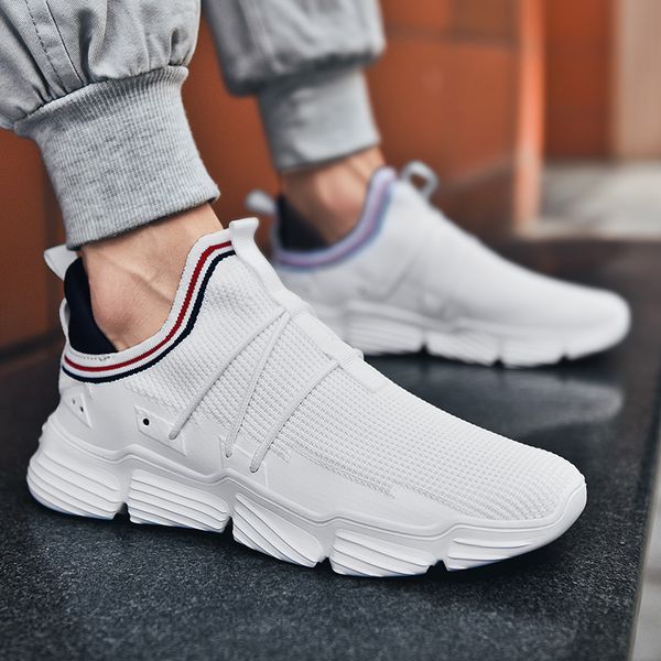 

men tennis shoes outdoor walkng jogging shoes comfortable trainers men sport breathable non-slip light sneakers