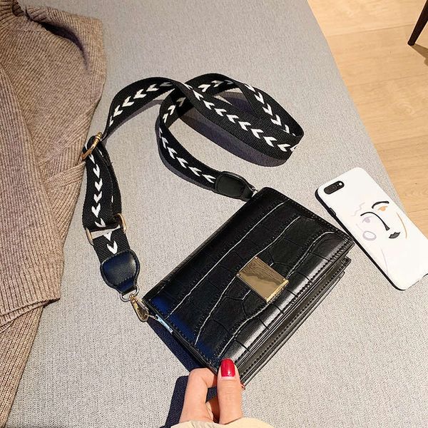 

female crossbody bags shopping bag ladies hand bags black casual leather tote bag bolso mujer