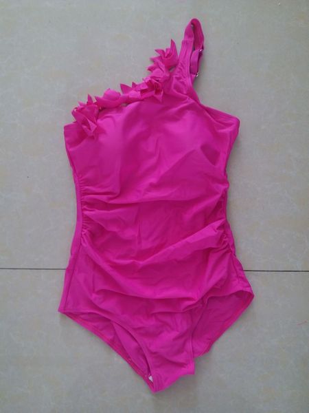 

linear side of the triangle swimsuit single shoulder swimsuit female jointed high waist, White;black