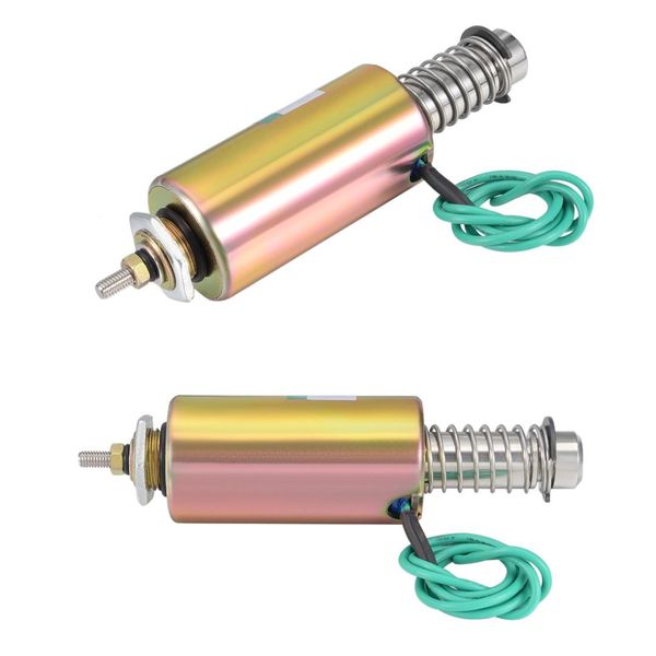 

uxcell pull push type linear motion solenoid electromagnet