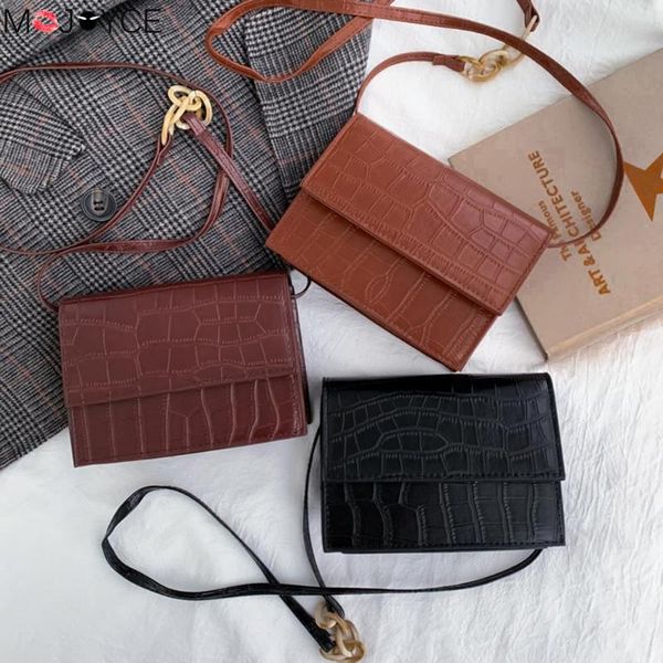 

ladies new fashion messenger bag handbag women retro pu leather solid color shoulder handbag female bags crossbody bags
