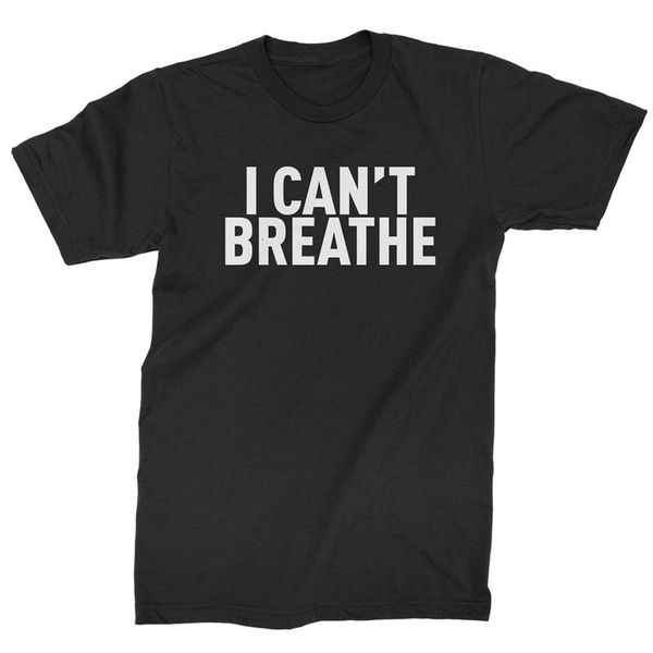 

t-shirt 2020i can't breathe women's protest george freud printed short sleeve, White