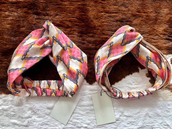 

designer elastic silk headbands for women 2020 new luxury floral printed head scarf colorful hair bands head scarf streetwear gift