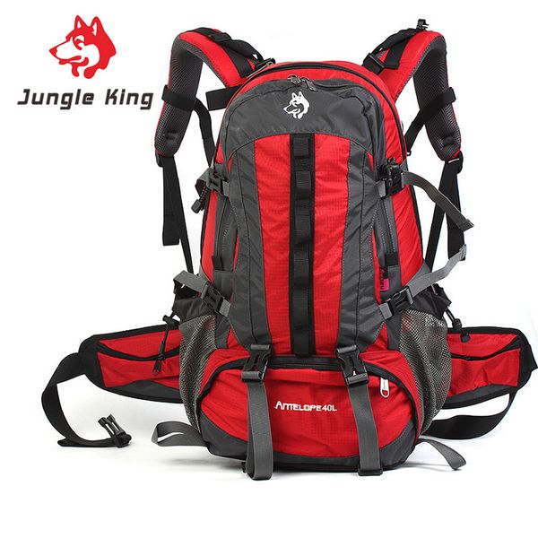 

jungle king authentic outdoor professional mountaineering bags travel camping mountaineering backpack mid size package 40l