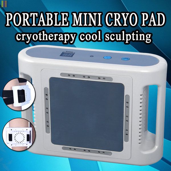 

2020 portable cryo frozen fat machine mini cryotherapy pad e slimming cold cryotherapy body slimming instrument