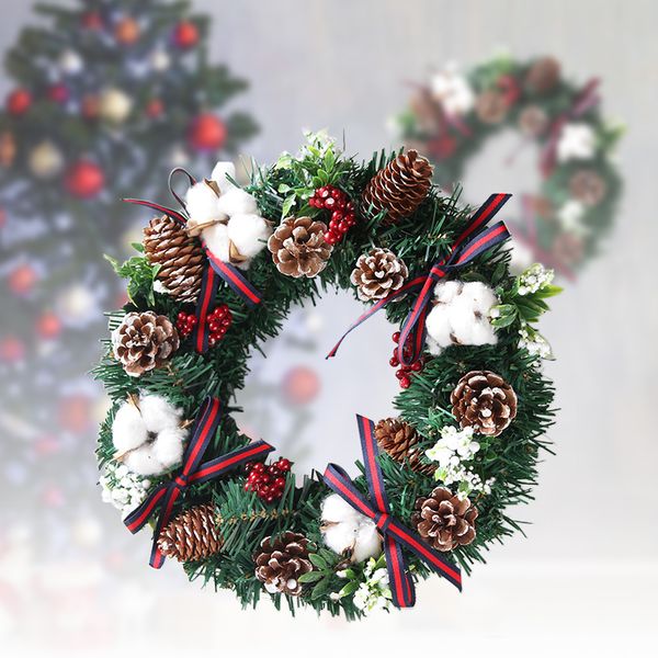 

home decor craft hollowed out door pvc party tree hanging props christmas pendant ornaments garland wall round shop