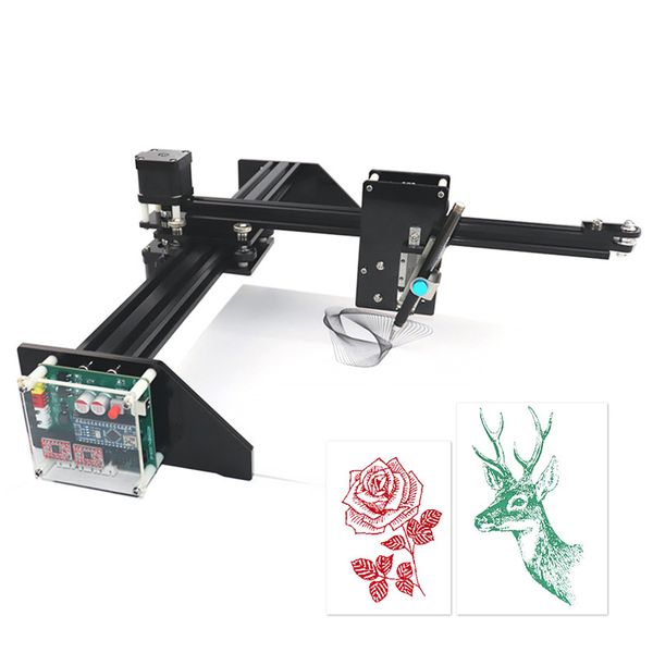

metal drawing robot kit writer xy plotter hand writing robot kit auto drawing writing pen plotter signature machine 2019