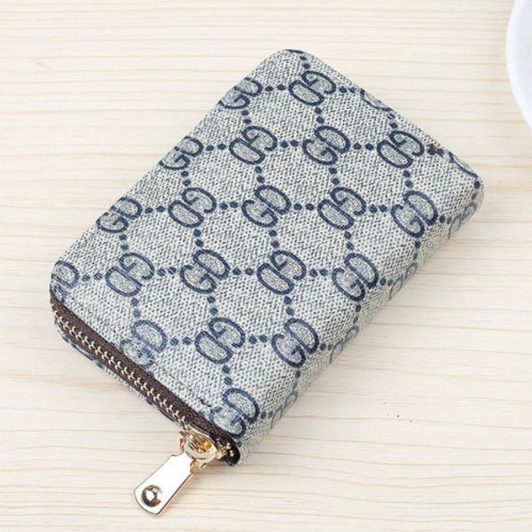 

новый конструктор ретро compact card мода роскошные бумажник конструктора lady case card wallet, Brown;gray