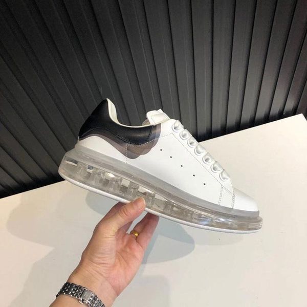 

real leather oversized men gift for women shoes, White