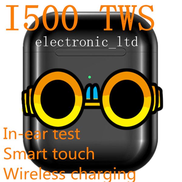 

I500 tw air 2 mini bluetooth earphone pk w1 h1 en or control earbud wirle charging pk i18 i60 i80 i100 i300 tw i500