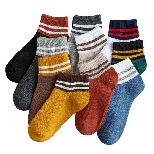 

men and women cotton wild stockings spring and summer autumn and winter thin socks ins tide fashion sports socks factory direct wholesale, Black