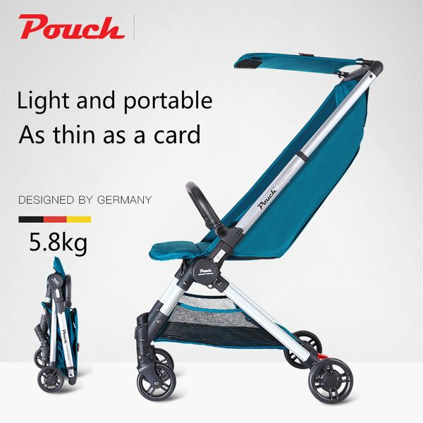 

pouch baby stroller for newborn plane lightweight portable travelling children pushchair foldingÂ portable trolley one stroller