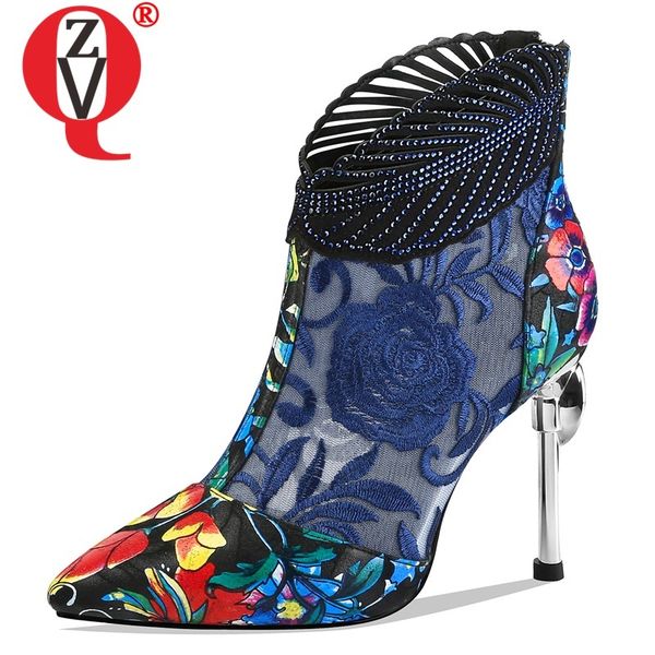 

zvq spring new fashion women boots outside super high heels pointed toe kid suede party women shoes drop shipping size 33-40, Black