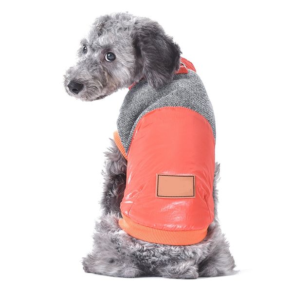 

pet dog super warm clothes fashion patch-work vest coat pet clothing roupa de cachorro winter fleece jacket pet clothing